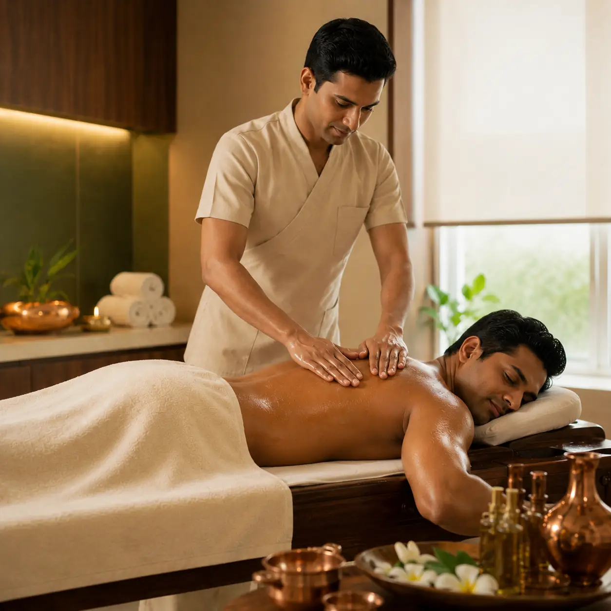 Abhyanga Ayurvedic oil massage